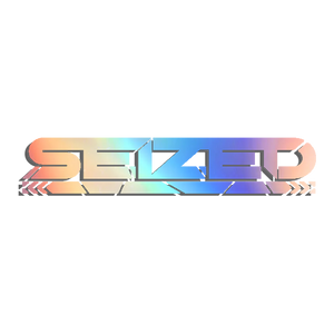 SEIZED REAR WINDOW STICKER